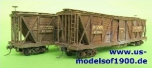 us-modelsof1900.de - B&O boxcar von 1867