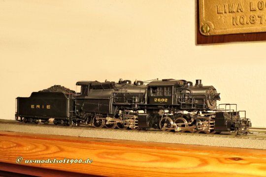 ERIE L-1 0-8-8-0 Angus-type - eine camelback Mallet-Lokomotive. Alle diese Begriffe kennzeichnen genau diese Lok, ...