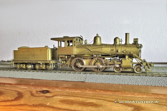 Eine neue Lok, eine 4-4-0 American der Maryland & Pennsylvania Railroad - gedacht als Zuglok für meinen old-time Passenger train mit den noch älteren Selley cars