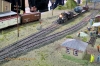 The first pictures from moving the painted pressure tank, which is pulled by the small G1 as an Extra train - on a large layout while a model train exhibition. 