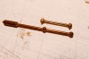 Cracked balls or bad and too short tappet pins? This all is easy to replace by scratch-built metal parts!